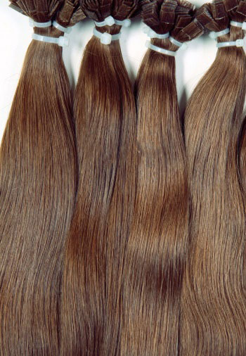 палитра цветов волос для наращивания -8 Темно-русый