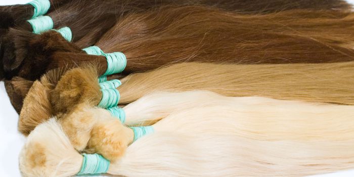 Как из среза сделать ленты для наращивания волос из среза